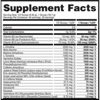 Apollon Nutrition - Assassin 374 G Apollon Nutrition